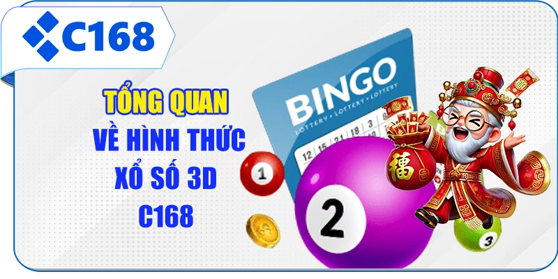 Tổng quan về hình thức xổ số 3D C168